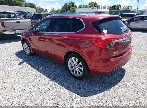 LRBFXESX5GD168005 2016 BUICK ENVISION Red Задня ліва чверть