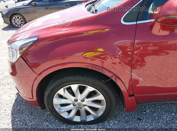 LRBFXESX5GD168005 2016 BUICK ENVISION Red Вид спереду