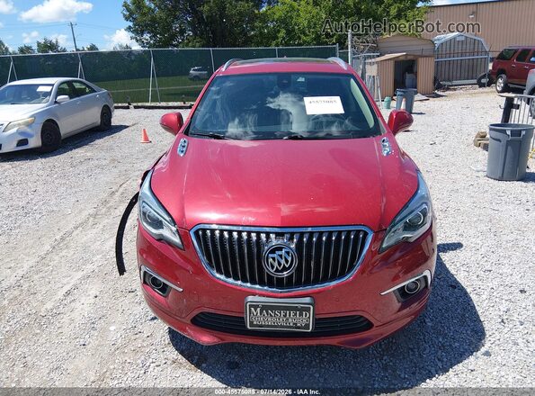 LRBFXESX5GD168005 2016 BUICK ENVISION Red Вид щитка приладів
