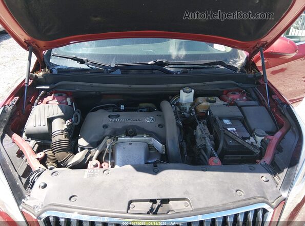 LRBFXESX5GD168005 2016 BUICK ENVISION Red Вид ззаду