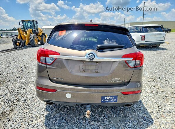 LRBFXESX5HD235574 2017 BUICK ENVISION Brown Widok z tyłu