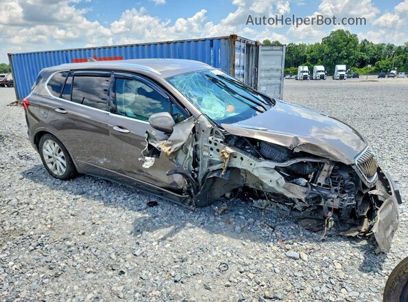 LRBFXESX5HD235574 2017 BUICK ENVISION Brown Przód prawy