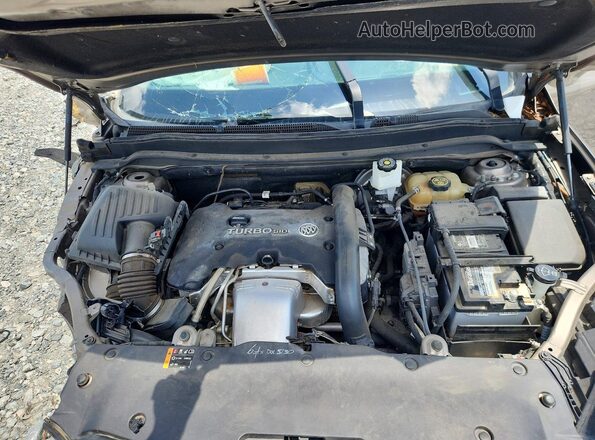 LRBFXESX5HD235574 2017 BUICK ENVISION Brown Widok komory silnika