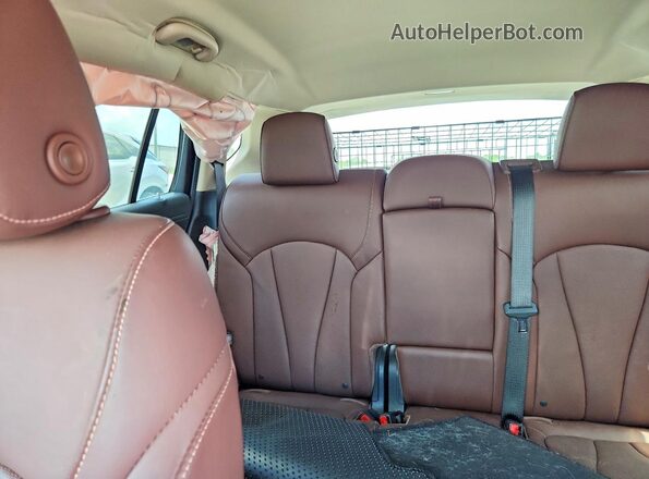 LRBFXESX5HD235574 2017 BUICK ENVISION Brown Widok tylnych siedzeń