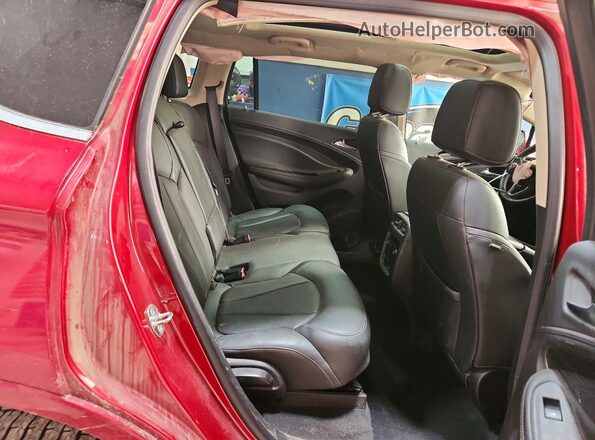 LRBFXESX6HD151845 2017 BUICK ENVISION Red Vista interior trasera