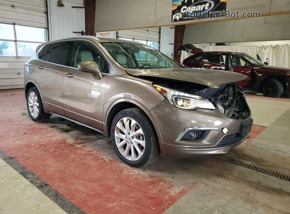 LRBFXESX8HD020092 2017 BUICK ENVISION Brown Delantero derecho