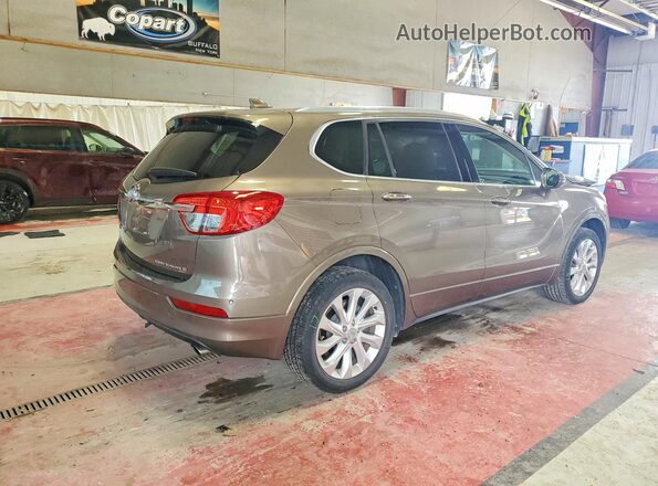 LRBFXESX8HD020092 2017 BUICK ENVISION Brown Trasero derecho