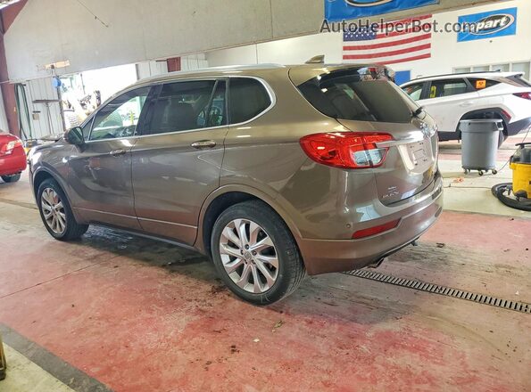 LRBFXESX8HD020092 2017 BUICK ENVISION Brown Trasero izquierdo