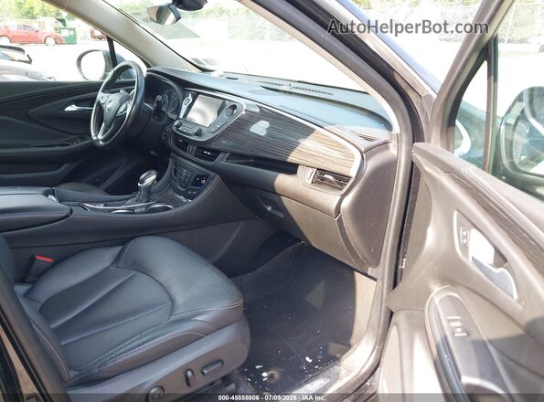 LRBFXESX8HD084715 2017 BUICK ENVISION Black Widok wnętrza z przodu