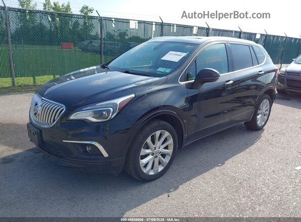 LRBFXESX8HD084715 2017 BUICK ENVISION Black Przód lewy