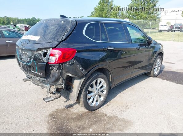 LRBFXESX8HD084715 2017 BUICK ENVISION Black Tył prawy