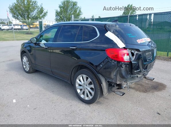 LRBFXESX8HD084715 2017 BUICK ENVISION Black Tył lewy