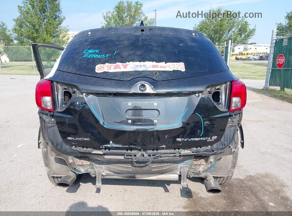 LRBFXESX8HD084715 2017 BUICK ENVISION Black Widok z przodu