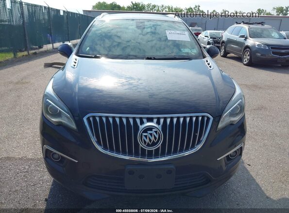 LRBFXESX8HD084715 2017 BUICK ENVISION Black Widok zestawu wskaźników