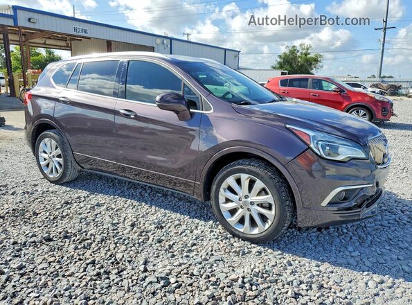 LRBFXESXXGD172986 2016 BUICK ENVISION Purple Przód prawy