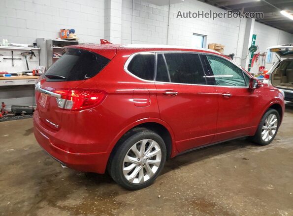 LRBFXESXXGD198231 2016 BUICK ENVISION Red Rear right