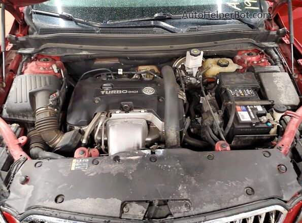 LRBFXESXXGD198231 2016 BUICK ENVISION Red Engine compartment view