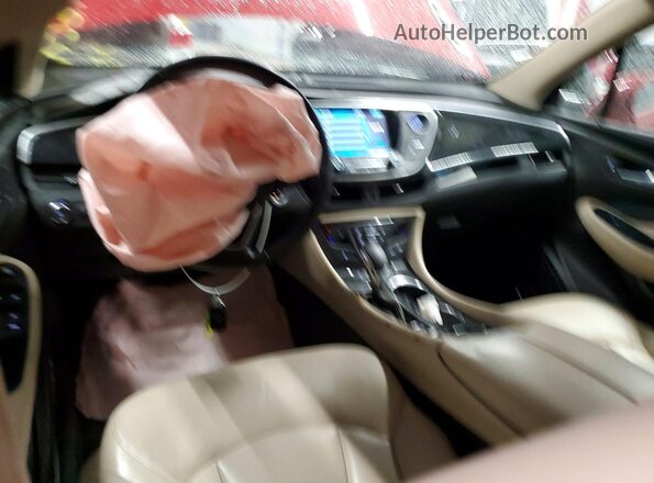 LRBFXESXXGD198231 2016 BUICK ENVISION Red Dashboard view