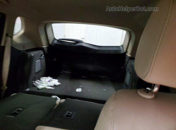 LRBFXESXXGD198231 2016 BUICK ENVISION Red Rear seats view