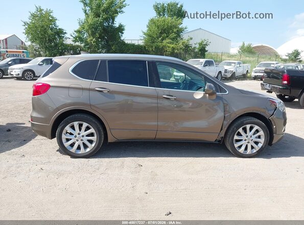 LRBFXESXXGD234905 2016 BUICK ENVISION Beige Widok wnętrza z tyłu