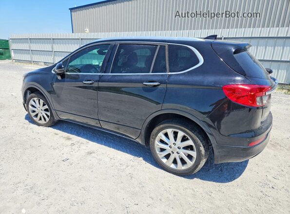 LRBFXESXXHD037671 2017 BUICK ENVISION Black Tył lewy