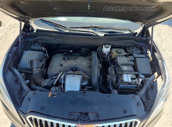 LRBFXESXXHD037671 2017 BUICK ENVISION Black Widok komory silnika