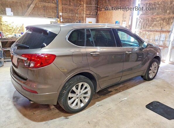 LRBFXESXXHD103653 2017 BUICK ENVISION Gray Tył prawy