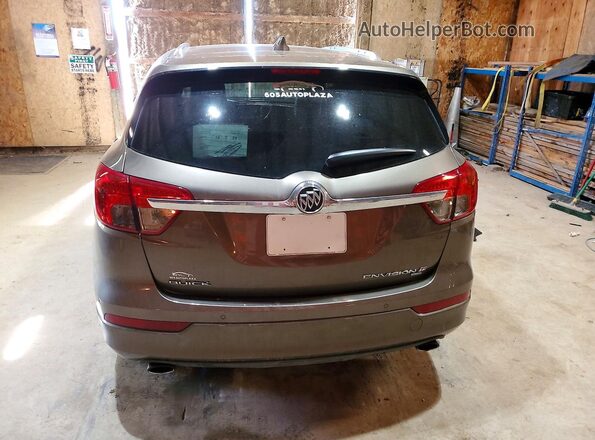LRBFXESXXHD103653 2017 BUICK ENVISION Gray Widok z tyłu