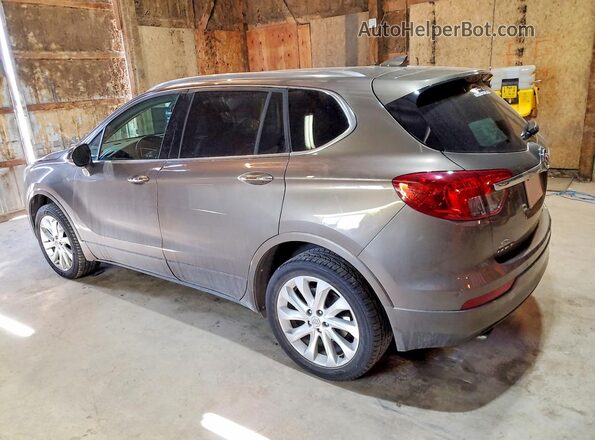 LRBFXESXXHD103653 2017 BUICK ENVISION Gray Tył lewy