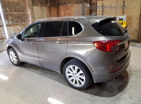 LRBFXESXXHD103653 2017 BUICK ENVISION Gray Widok wnętrza 360 stopni