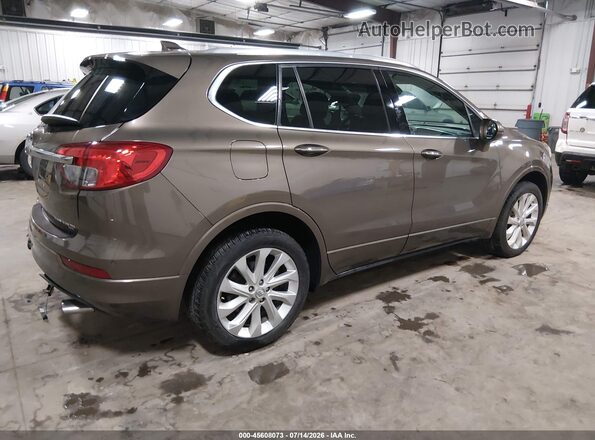 LRBFXFSX0HD054596 2017 BUICK ENVISION Brown Trasero derecho