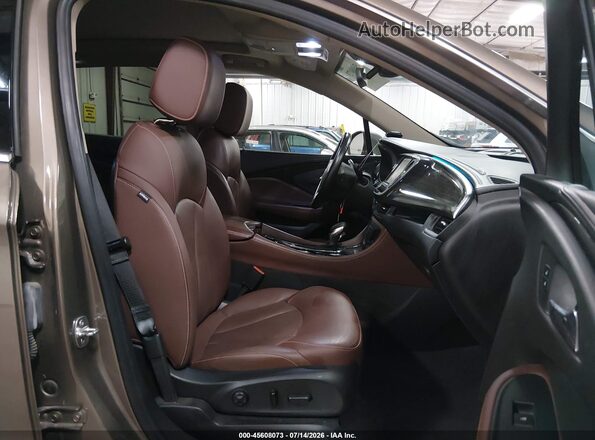 LRBFXFSX0HD054596 2017 BUICK ENVISION Brown Vista interior delantera