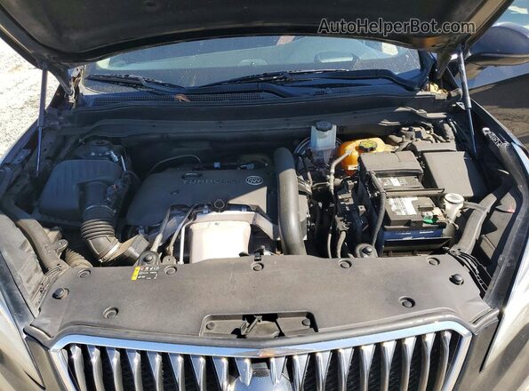 LRBFXFSX2HD025424 2017 BUICK ENVISION Black Widok komory silnika