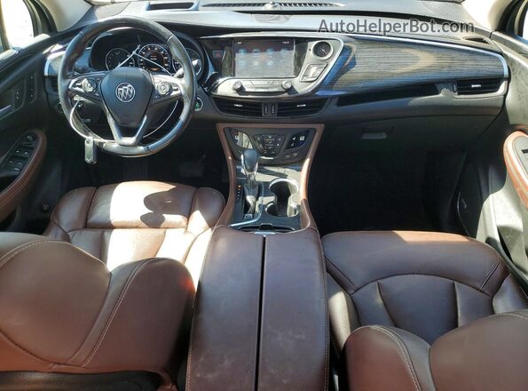 LRBFXFSX2HD025424 2017 BUICK ENVISION Black Widok deski rozdzielczej