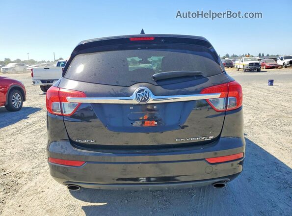 LRBFXFSX2HD025424 2017 BUICK ENVISION Black Widok z tyłu