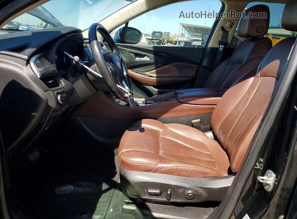 LRBFXFSX2HD025424 2017 BUICK ENVISION Black Widok wnętrza z przodu