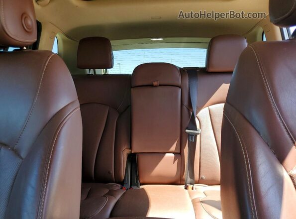 LRBFXFSX2HD025424 2017 BUICK ENVISION Black Widok tylnych siedzeń