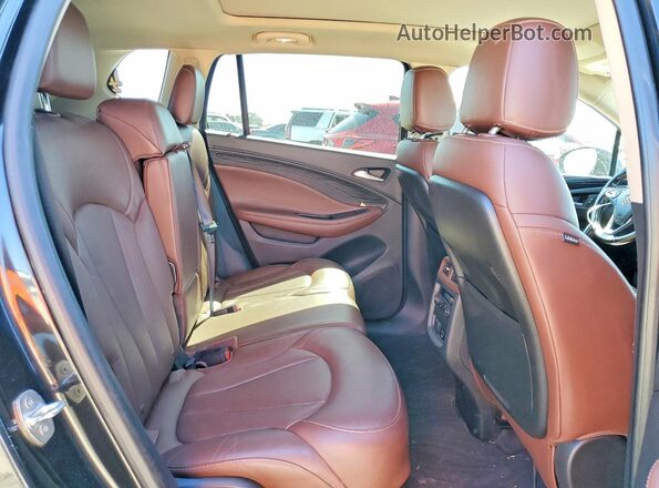 LRBFXFSX2HD025424 2017 BUICK ENVISION Black Widok wnętrza z tyłu