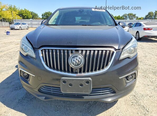 LRBFXFSX2HD025424 2017 BUICK ENVISION Black Widok z przodu
