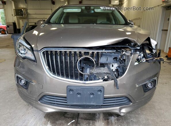 LRBFXFSX9HD240587 2017 BUICK ENVISION Коричневый Вид спереди