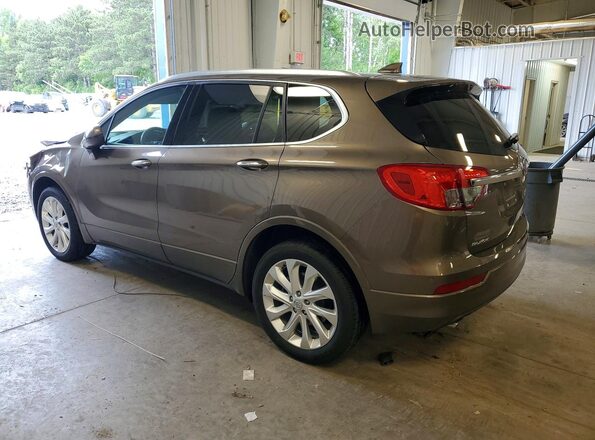 LRBFXFSX9HD240587 2017 BUICK ENVISION Коричневый Задняя левая четверть