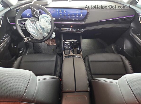 LRBFZKE44SD024450 2025 BUICK ENVISION Maroon Widok deski rozdzielczej