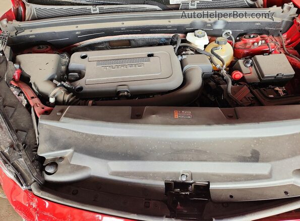 LRBFZKE44SD024450 2025 BUICK ENVISION Maroon Widok komory silnika