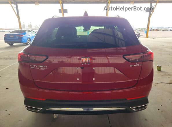 LRBFZKE44SD024450 2025 BUICK ENVISION Maroon Widok z tyłu