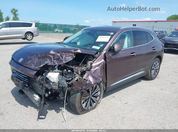 LRBFZKE46SD005432 2025 BUICK ENVISION Purple Front left