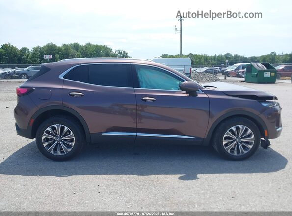 LRBFZKE46SD005432 2025 BUICK ENVISION Purple Rear interior view