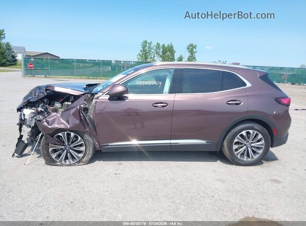 LRBFZKE46SD005432 2025 BUICK ENVISION Purple 360 interior view