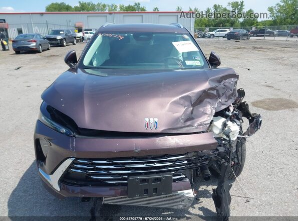 LRBFZKE46SD005432 2025 BUICK ENVISION Purple Instrument cluster view