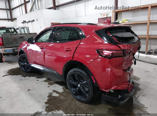 LRBFZLE41SD011578 2025 BUICK ENVISION Красный Задняя левая четверть