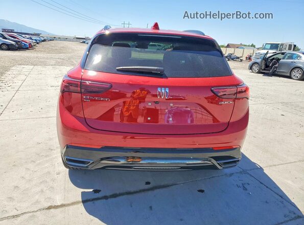 LRBFZLE43SD020539 2025 BUICK ENVISION Red Vista trasera